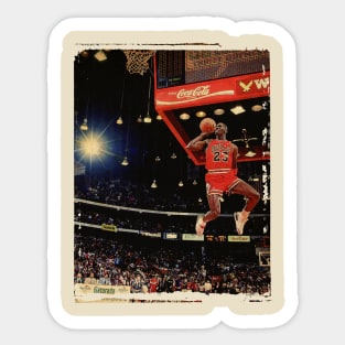 RETRO MJ 23 DUNK DAY Sticker